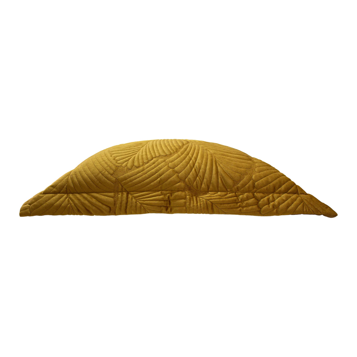 Palmeria 100% Cotton Velvet Gold Cushion Cover 60cm x 60cm - additional product view 3