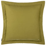 Palmeria Quilted 100% Cotton Velvet Moss Cushion Cover 60cm x 60cm - additional product view 2