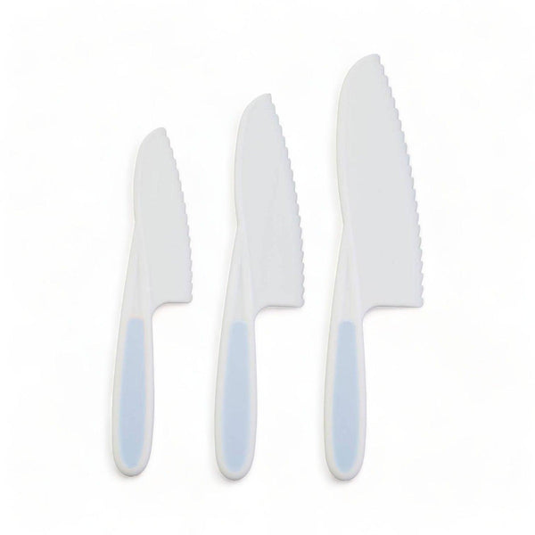 Pastel Blue 3 Piece Knife Set - Ideal