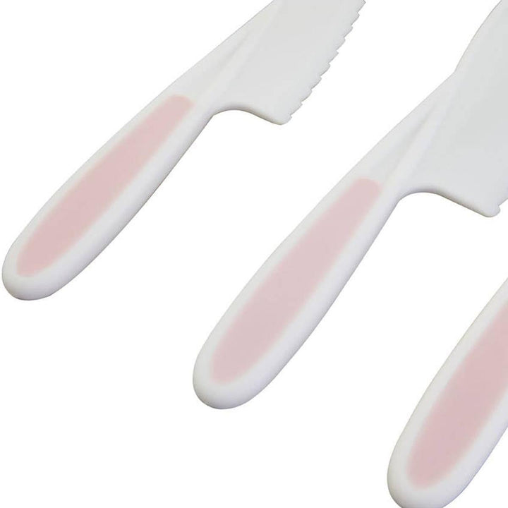 Pastel Pink 3 Piece Knife Set - Ideal
