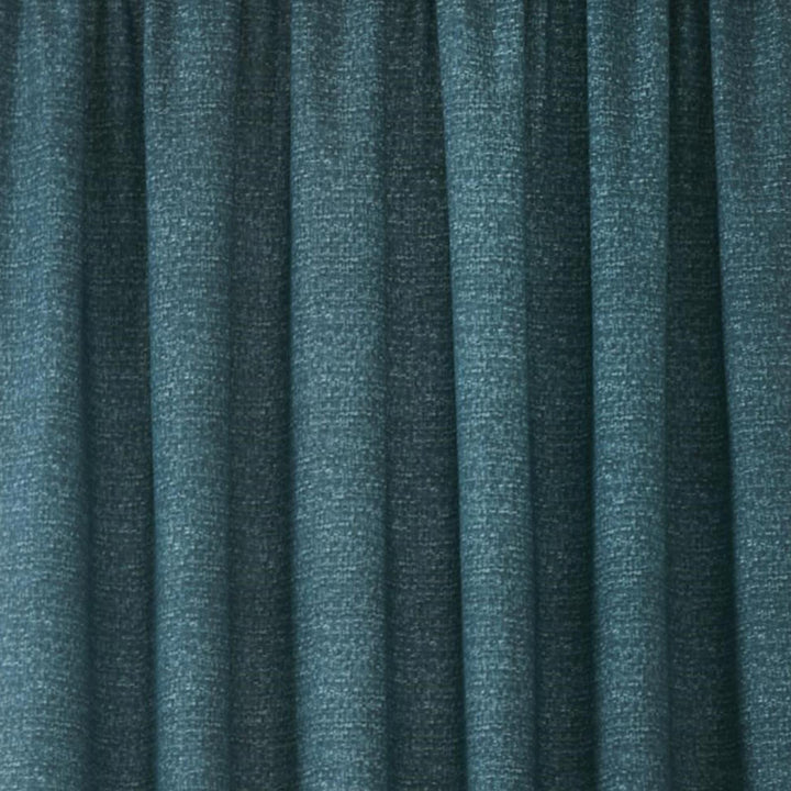 Pembrey Super Thermal Tape Top Curtains Teal - Ideal