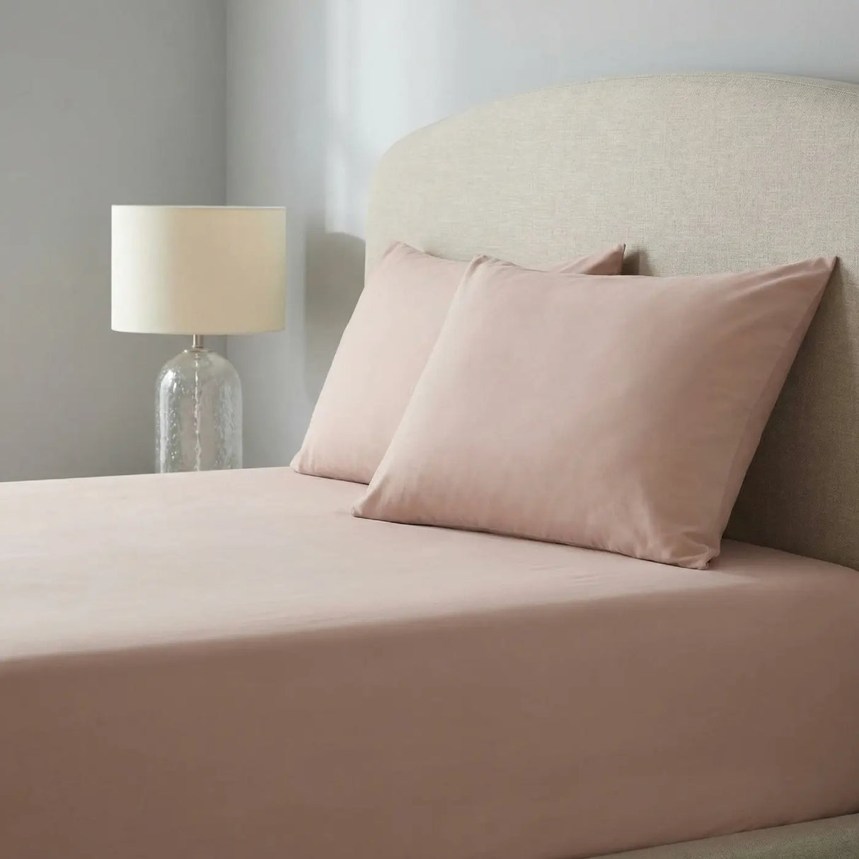 Percale 180 Thread Count Extra Deep Fitted Sheet 40cm Deep 5