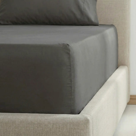 Percale 180 Thread Count Extra Deep Fitted Sheet 40cm Deep 10