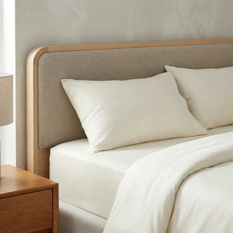 Percale 180 Thread Count Extra Deep Fitted Sheet 40cm Deep 16