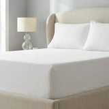 Percale 180 Thread Count Extra Deep Fitted Sheet 40cm Deep - White