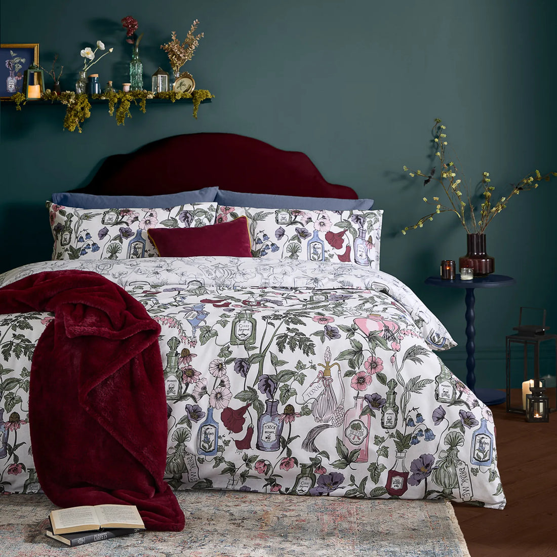 Pick Your Poison Reversible Halloween Duvet Cover Set