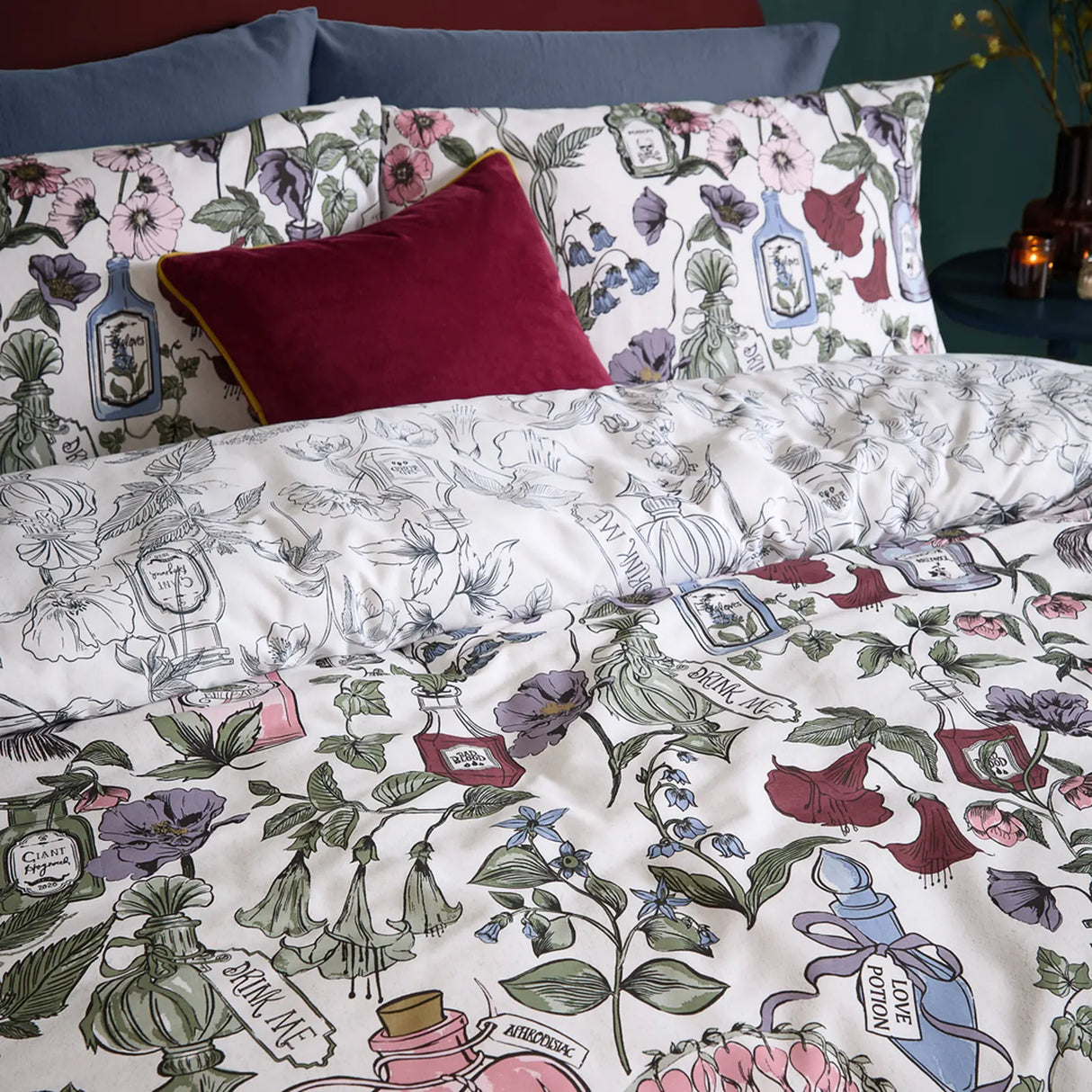 Pick Your Poison Reversible Halloween Duvet Cover Set image 3