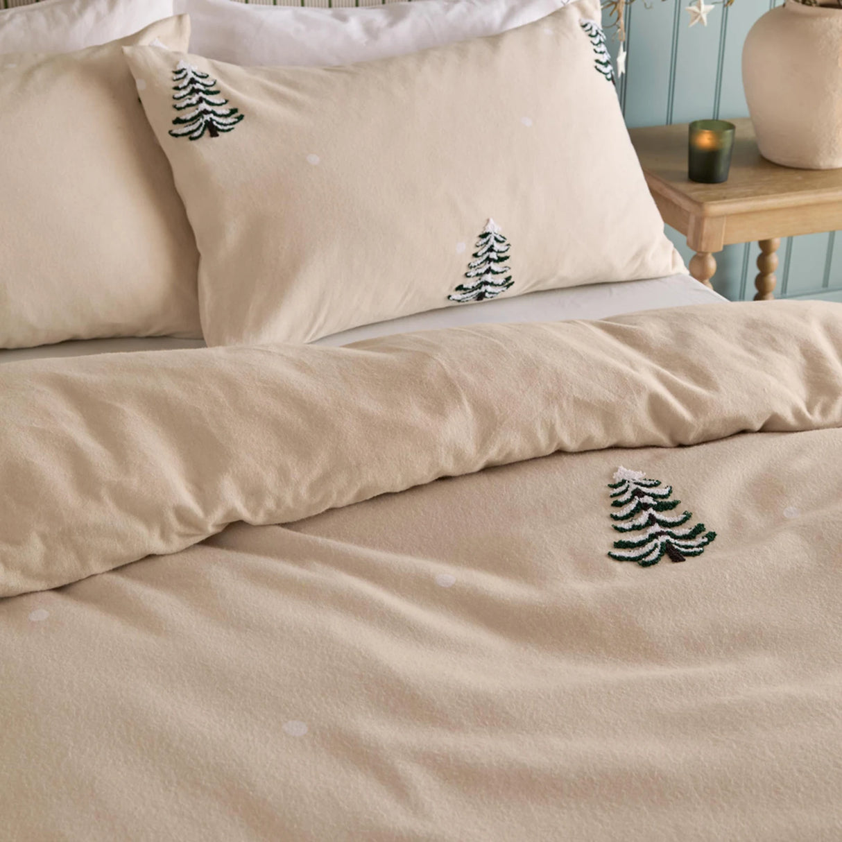Pine Tree Tufted Duvet Cover Set image 3