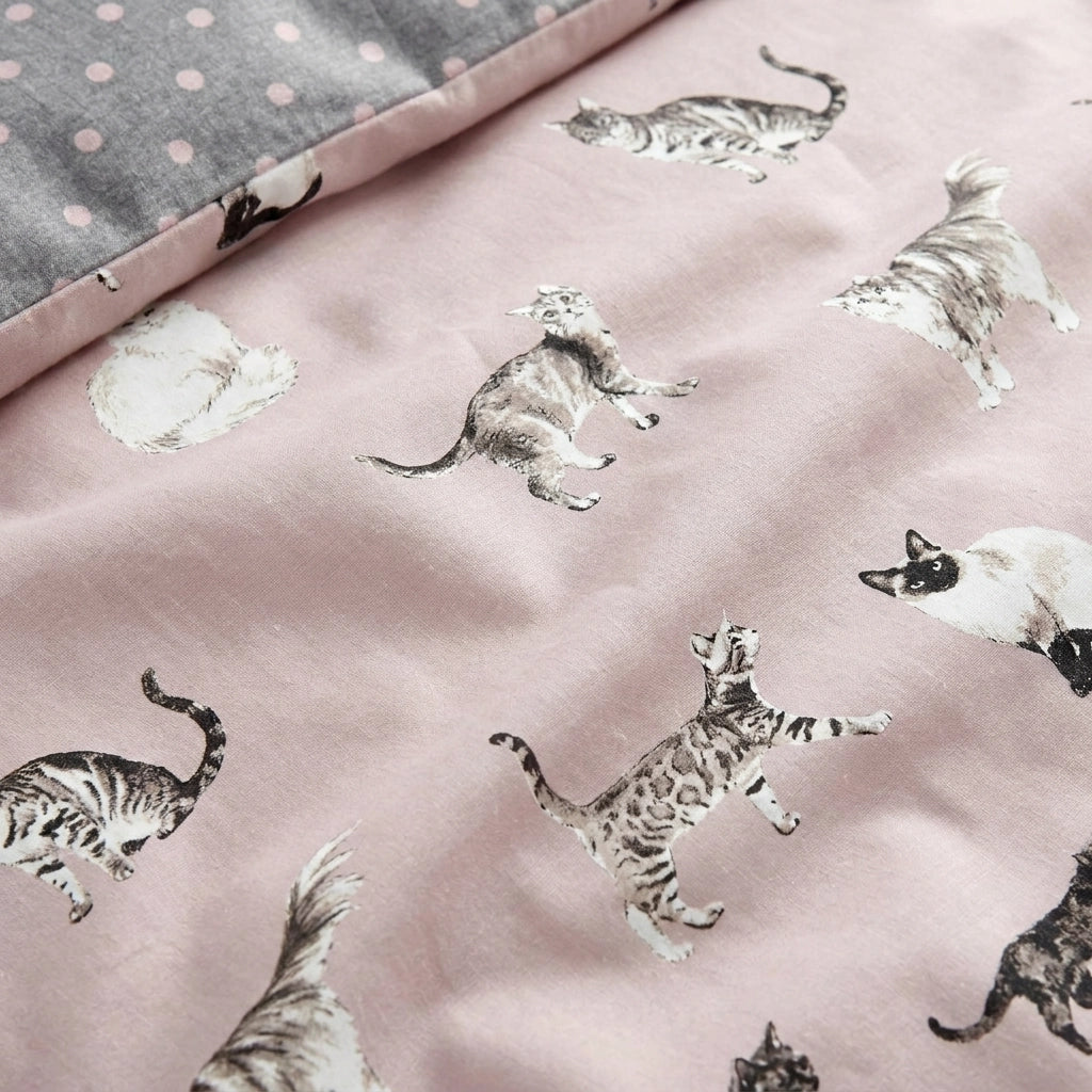 Cats Reversible Duvet Cover Set 3