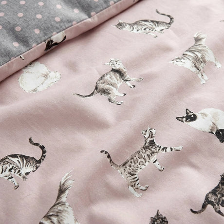 Cats Reversible Duvet Cover Set 3