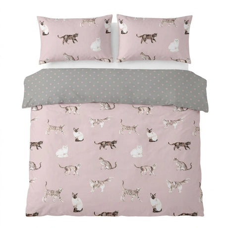 Cats Reversible Duvet Cover Set 2