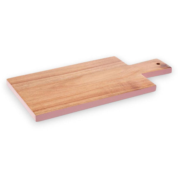 Pink Edge Acacia Chopping Board - Ideal