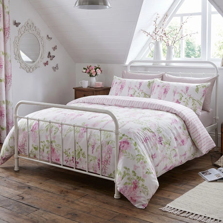 Wisteria Floral Duvet Cover Set 5
