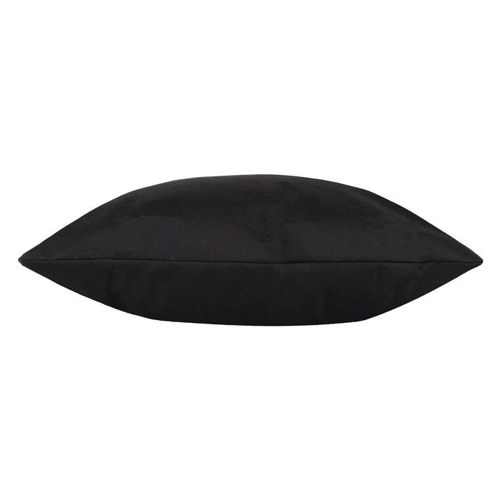 Plain Black Outdoor Cushion Cover 17" x 17" - Ideal