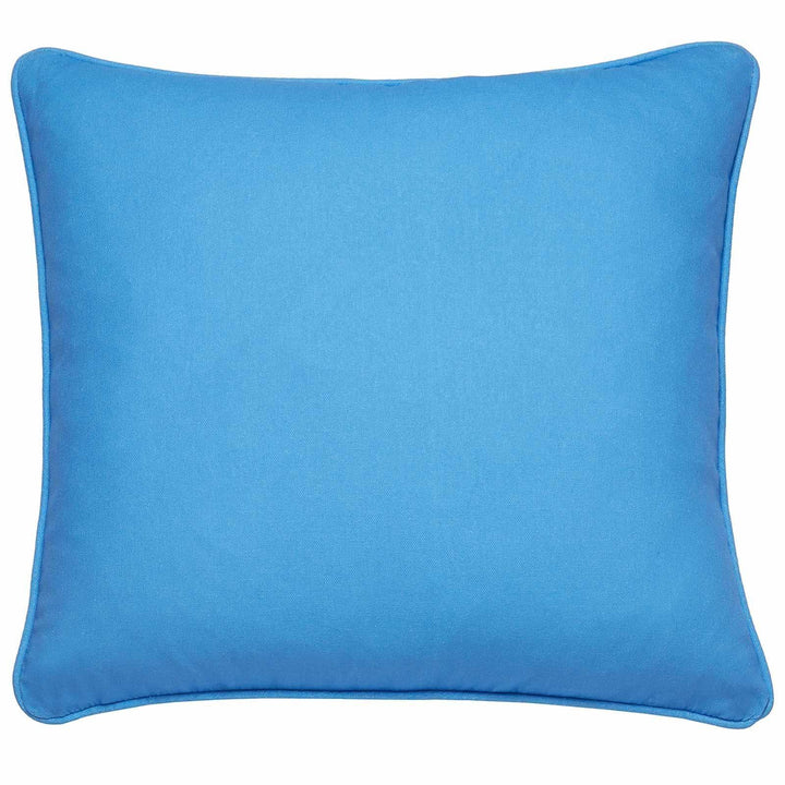 Plain Blue Outdoor Cushion Cover - Ideal