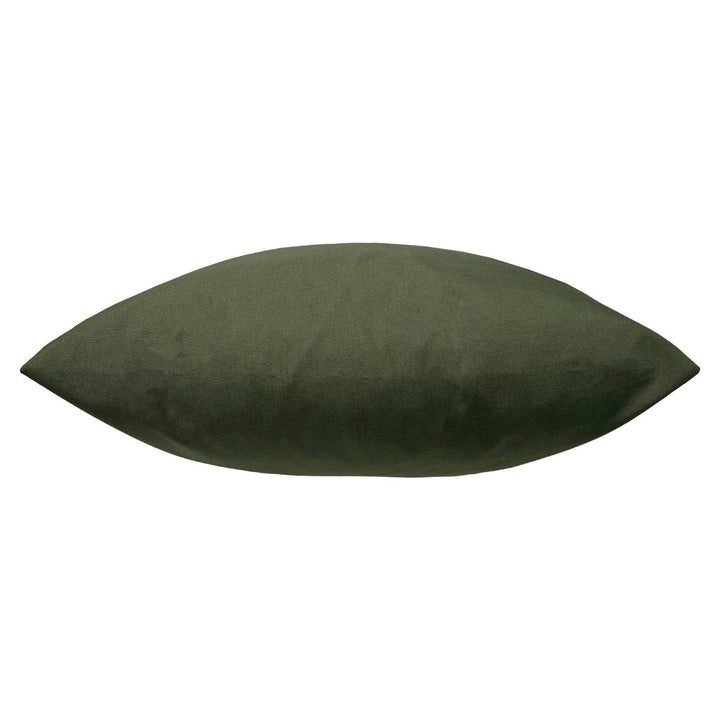 Plain Olive Outdoor Cushion Cover 22" x 22" - Ideal