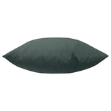 Plain Outdoor Grey Cushion Cover 43cm x 43cm - additional product view 2