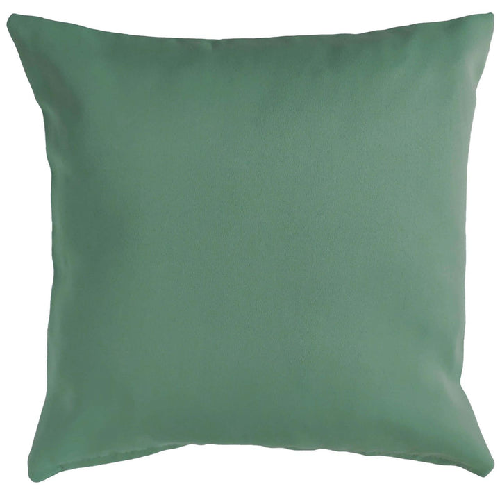 Plain Woven Green Cushion Cover 17" x 17" - Ideal