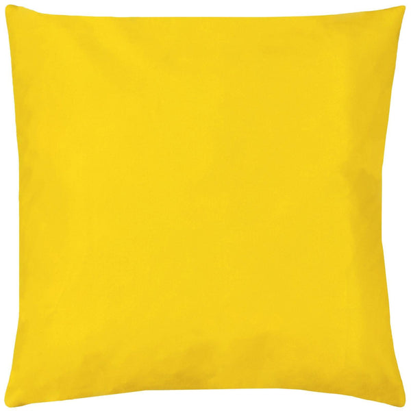 Plain Yellow Outdoor Cushion Cover 17" x 17" - Ideal