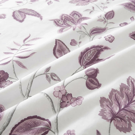 Samira Floral Teal Polycotton Duvet Cover Set 8