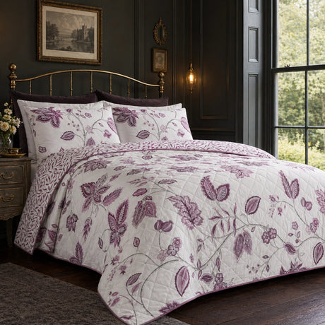 Samira Floral Bedspread 200cm x 230cm 3