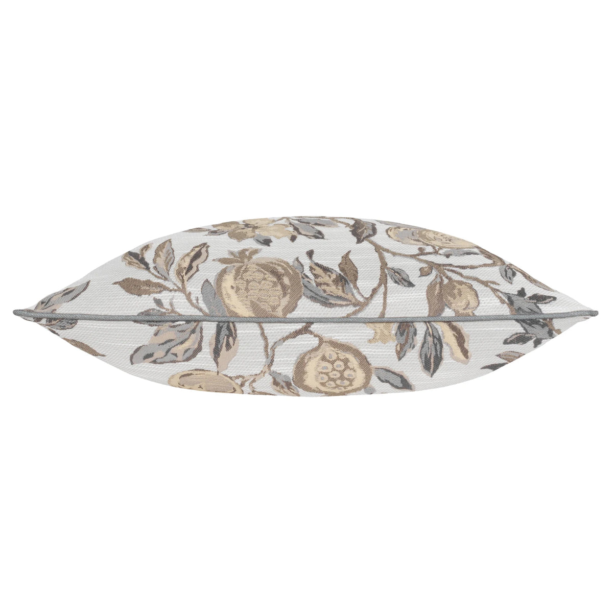 Pomegranate Jacquard Natural Cushion Cover 50cm x 50cm - additional product view 2