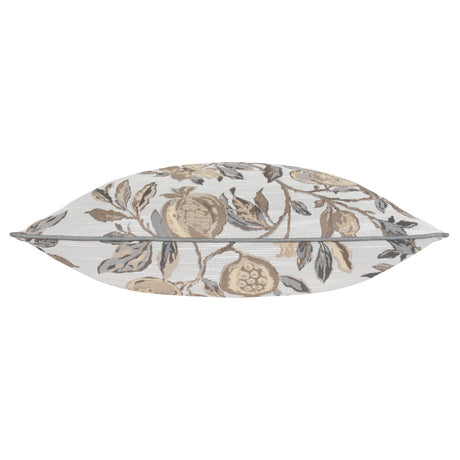 Pomegranate Jacquard Natural Cushion Cover 50cm x 50cm - additional product view 2