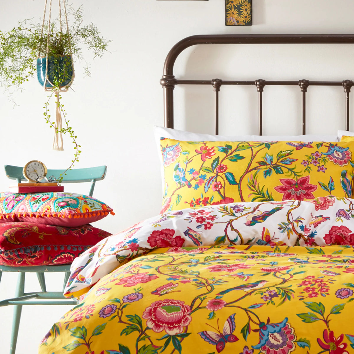 Pomelo Yellow Duvet Cover Bedding Set - additional product view 1