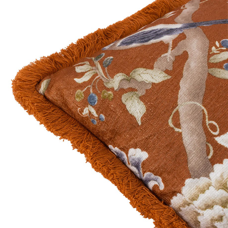 Porcelain Garden Rust Cushion Cover 50cm x 50cm - additional product view 4
