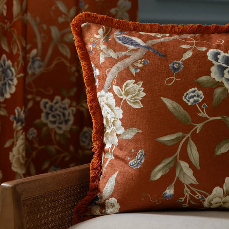 Porcelain Garden Rust Cushion Cover 50cm x 50cm - additional product view 5