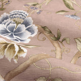 Porcelain Garden Blush Thermal Dimout Pencil Pleat Curtains - additional product view 4