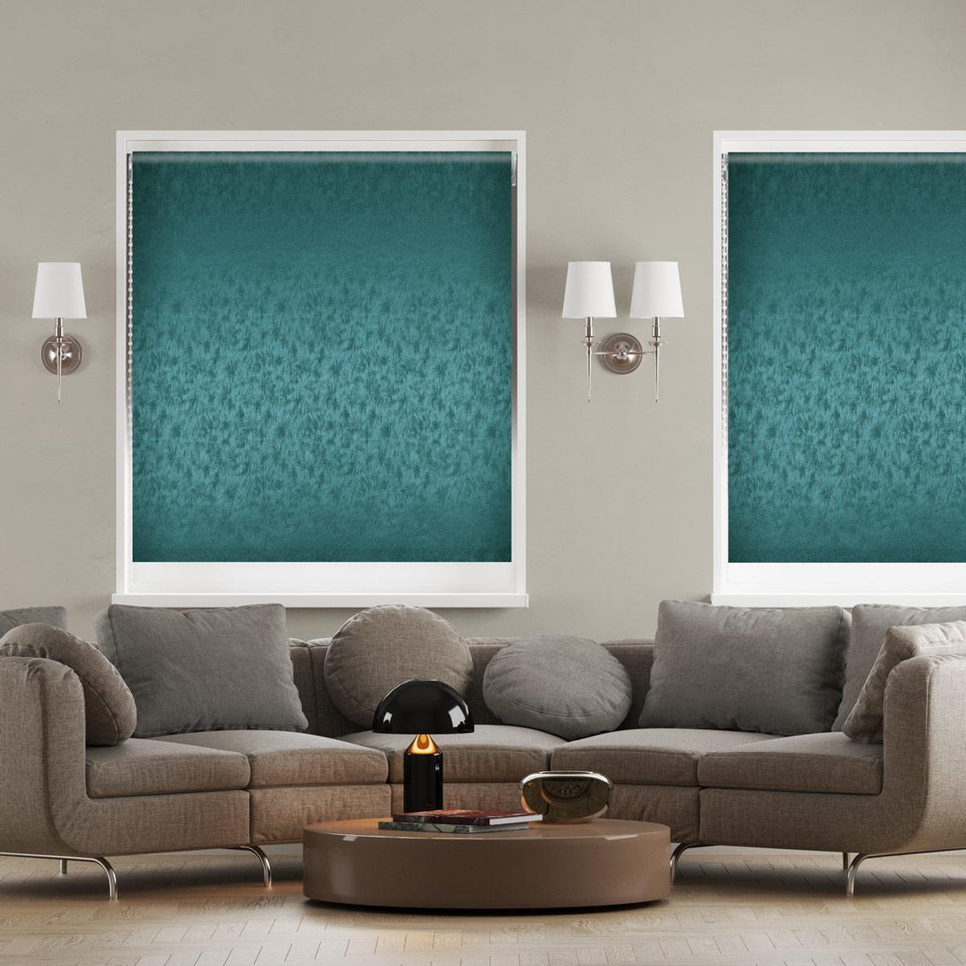 Porto Made to Measure Roller Blind (Blackout) Emerald - Ideal