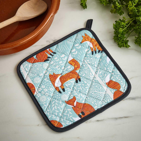 Ulster Weavers Foraging Fox 100% Cotton Floral Pot Mat