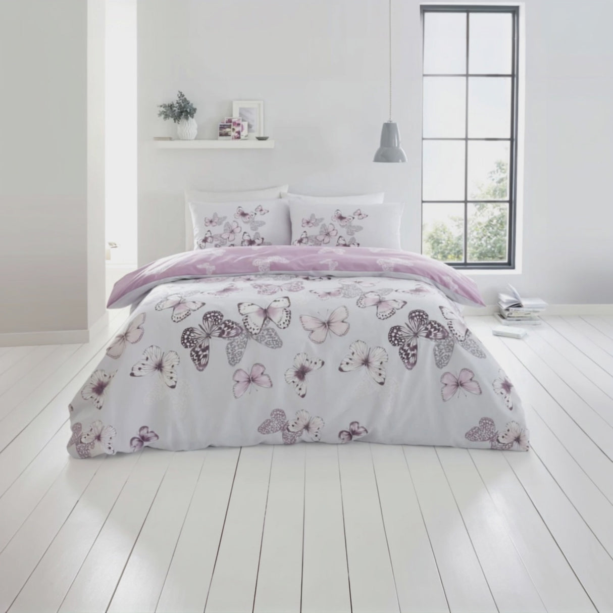 Scatter Butterfly Duvet Cover Set by Catherine Lansfield
