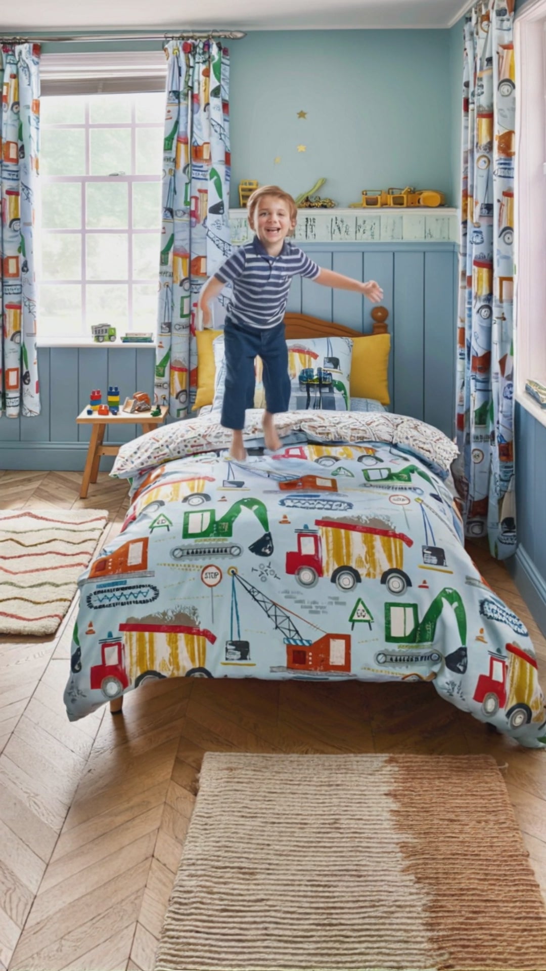 Digger Dreams Duvet Cover Set by Catherine Lansfield