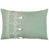 Pritta 100% Cotton Eucalyptus Cushion Cover 40cm x 60cm - additional product view 1