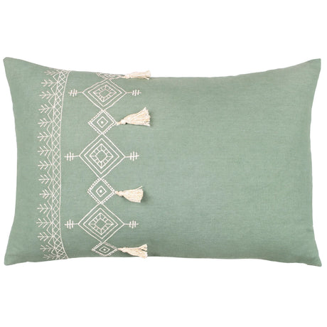Pritta 100% Cotton Eucalyptus Cushion Cover 40cm x 60cm - additional product view 1