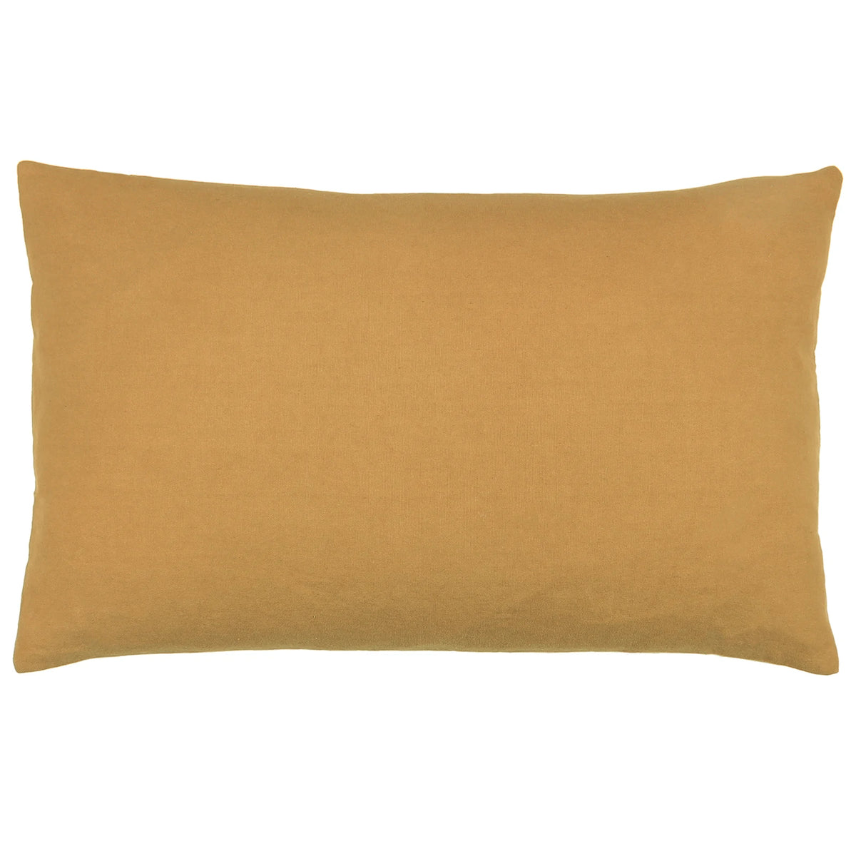 Pritta 100% Cotton Mustard Cushion Cover 40cm x 60cm - additional product view 2