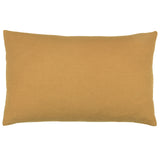 Pritta 100% Cotton Mustard Cushion Cover 40cm x 60cm - additional product view 2
