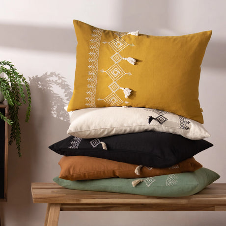 Pritta 100% Cotton Natural Cushion Cover 40cm x 60cm - additional product view 5