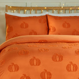 Pumpkin Fields Soft Touch Tufted Duvet Cover Set Multicolour - image 4