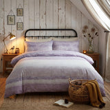 Anson Stripe Flannelette Brushed Cotton Duvet Cover Set 1