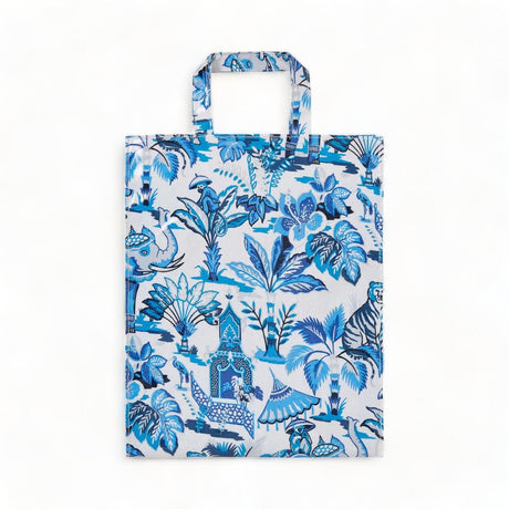 Ulster Weavers India Blue 100% Cotton Medium Tote Bag