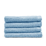 Catherine Lansfield Quick Dry Cotton 30x30cm 4 Pack Face Cloths Sage Green