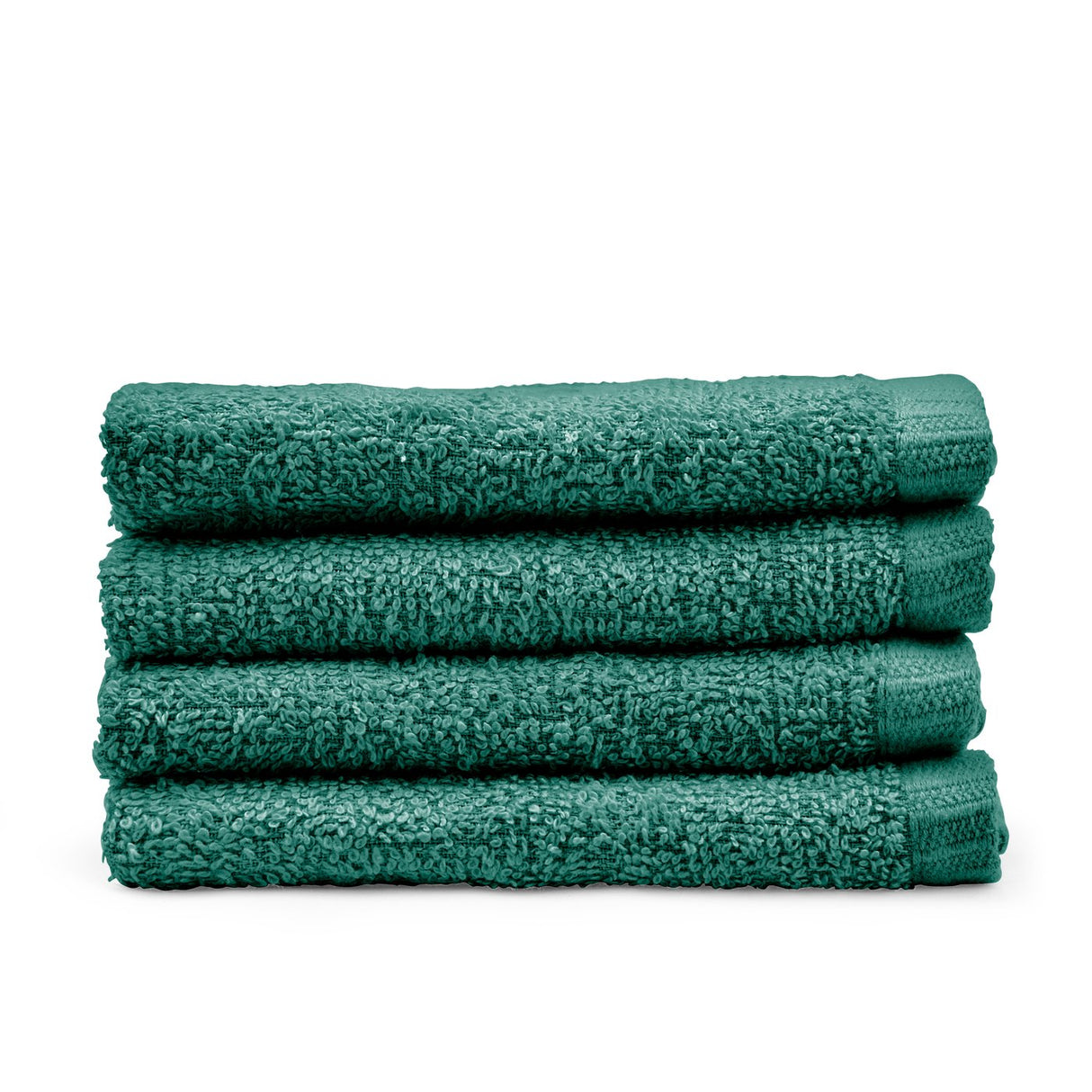 Catherine Lansfield Quick Dry Cotton 30x30cm 4 Pack Face Cloths Sage Green