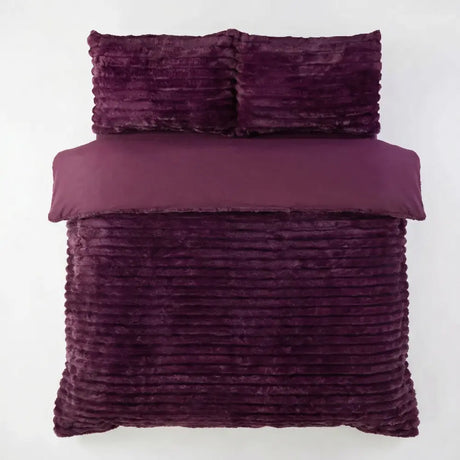 Rabbit Faux Fur Duvet Cover Set 8