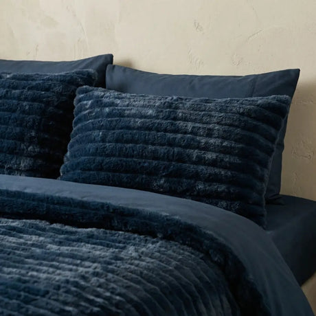 Rabbit Faux Fur Duvet Cover Set 10