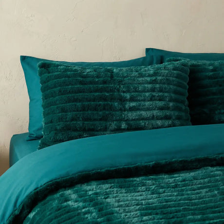Rabbit Faux Fur Duvet Cover Set 14