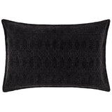 Ramas 100% Cotton Black Cushion Cover or Filled Cushion 40cm x 60cm - additional product view 2