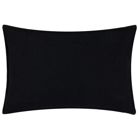 Ramas 100% Cotton Black Cushion Cover or Filled Cushion 40cm x 60cm - additional product view 3